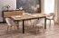 FLORIAN table artisan oak/black