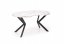 PERONI 100-250 Extendable dining table marble/white