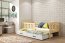 Cubus 2 Bed with two mattresses 190x90 pine