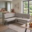 Zerra Dining room corner bench,Curio 11