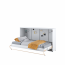 CONCEPT-PRO CP-06 Wandklappbett 90x200 Horizontal Schrankbett