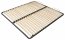 Slatted bed base with metal frame 180x200
