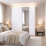 Bastia 150 Sliding door wardrobe (white)