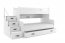 Bunk bed M5902730640417 white with mattress