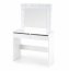 HOLLYWOOD Dressing table сonsole with mirror,White