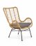 IKARO l. armchair natural/gray