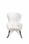 LIBERTO 3 Rocking chair white/black
