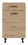 Liveo-Pati PK15/PF16 L/R 50cm Grīdas skapītis