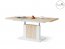MAZZONI Extendable table transformer (oak sonoma/white mat)