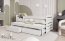 TOMASZ II Bed with mattress White
