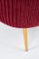 CROWN Armchair (bordo/gold)