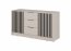 NELLY KOM K3 Chest of drawers (cashmere/black lamellas)