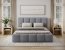 SKU-BEG 160 Upholstered Bed With Container
