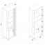 Noyel NE5 L Glass-fronted cabinet