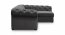 VAL/ XL z.f.sp pr.bok Chesterfield (glass buttons) Corner sofa
