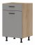 Liveo-Pati PK15/PF16 L/R 50cm Grīdas skapītis