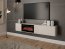 PhilModern RTV 190 + KOM Wall Mounted TV Cabinet with electric fireplace,Cashmere