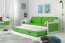 David II 200x90 Twin bed with mattress white