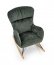 CASTRO Rocking chair Dark green