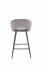 V-CH-H/96- P Bar stool (Grey)
