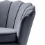 ANGELO Armchair (Grey/black)