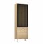 Cross-Line Glass-fronted cabinet
