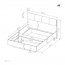 Tally C LOZ 160+ST METAL Z POD GAZ.160x200 Двуспальная кровать с ящиком для белья