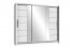 Lizbona-2 250 Sliding door wardrobe (white)