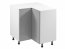 Aspen- D90N Corner base cabinet