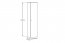 Sombra green 80-40-1D High cabinet 1 door with LED lighting