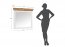 Marone Elite White/pine PLMEL26 Spogulis