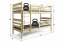 Bunk bed with with mattresses 200x90,pine