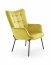 CASTEL FOT Armchair (Mustard)