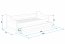 David II 200x90 Twin bed with mattress pine