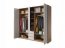 XELO A SZF230 Wardrobe Craft oak gold/white mat