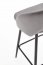 V-CH-H/96- P Bar stool (Grey)