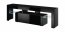 Torro 138 TV skapis Black mat/black gloss