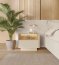 HARD G Nachttisch,Beige/Cremona Eiche