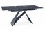WESTIN SGC 120(160)X80 Extendable dining table,Black mat