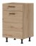 Liveo-Pati PK15/PF16 L/R 50cm Grīdas skapītis
