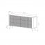 Lante B KOM163/6S Beige Kumode