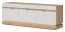 MILTON-ML 01 TV Skapis,Cremona torro oak/white matt