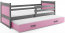 Riko II 200x90 Bed with two mattresses Graphite
