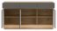 MILTON-ML 03 Комод,Cremona torro oak/grey matt