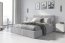 Hilton 160x200 Bed with box (grey)