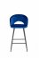 V-CH-H/96- GRANAT Bar stool (Navy blue)