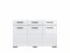 Fever KOM3D3S/9/15 Chest of drawers white mat/white gloss