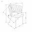 K517 Chair d.green/gold