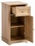 PLC 810 Riviera oak Stāvošs vannas skapītis