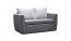 Bela 2 Sofa-bed (Dark grey fabric MILO 18+MILO 14)